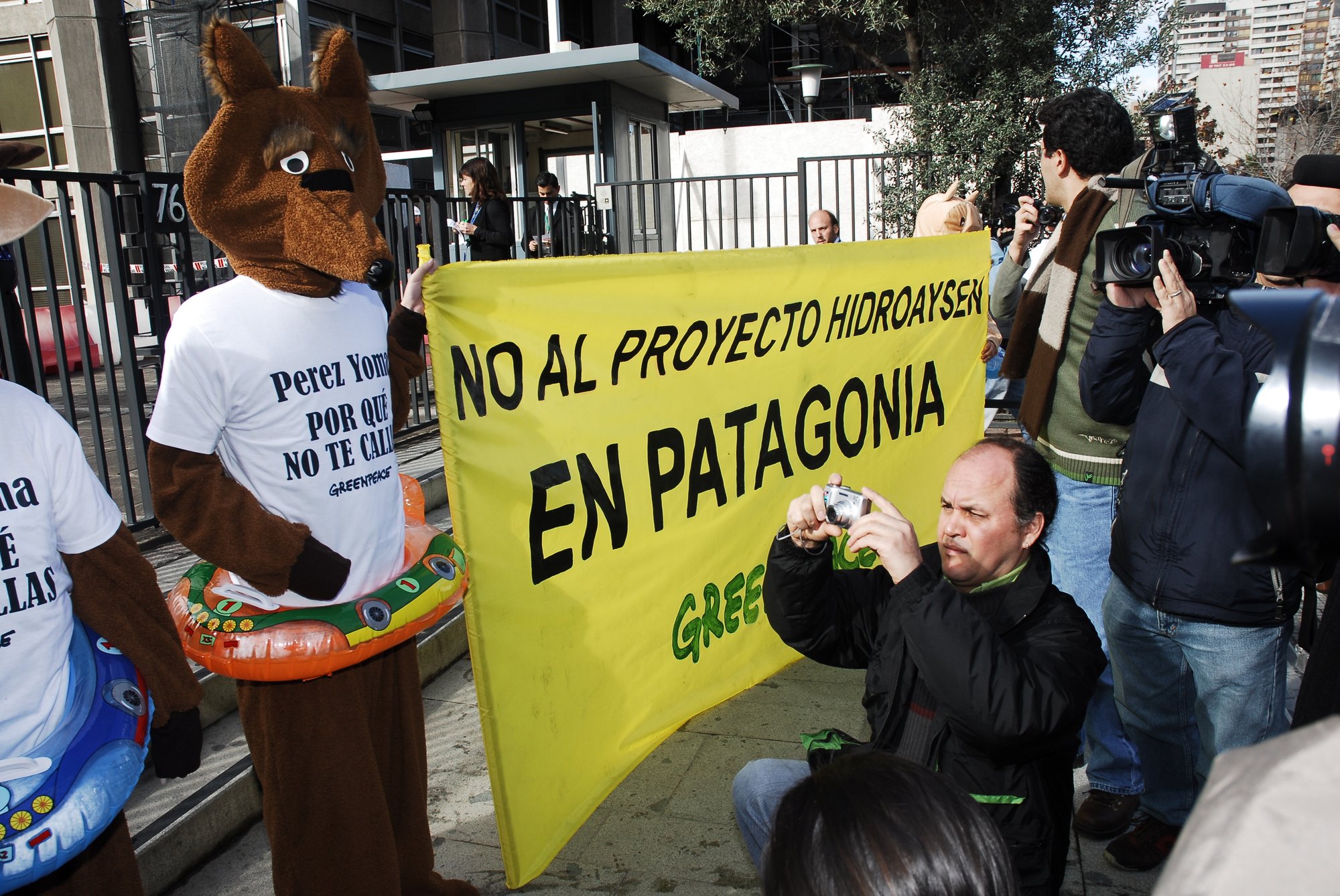 2019 - 2001 Hidroaysen Rechazado Crédito Greenpeace